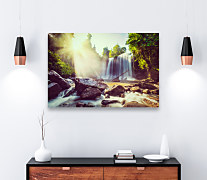 Obraz Slnko nad vodopádom zs1019